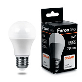 Светодиодная лампа Feron E27 9W 6400K 38028