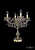 Настольная лампа Bohemia Ivele Crystal 1409L/4/141-47 G