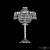 Настольная лампа Bohemia Ivele Crystal 19301L6/27JB Ni