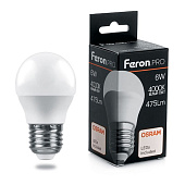 Светодиодная лампа Feron E27 6W 4000K 38069