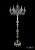 Торшер Bohemia Ivele Crystal 1410T1/6/195-160 G V7010