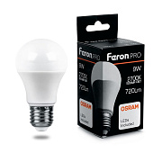 Светодиодная лампа Feron E27 9W 2700K 38026