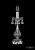 Настольная лампа Bohemia Ivele Crystal 1410L/1-31 Ni V0300