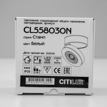 Светильник накладной Citilux Стамп CL558030N