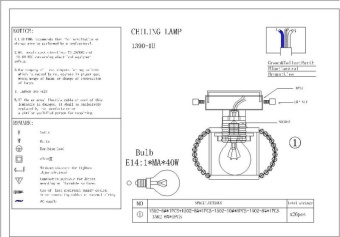 Потолочный точечный светильник Sternchen 1392-1U